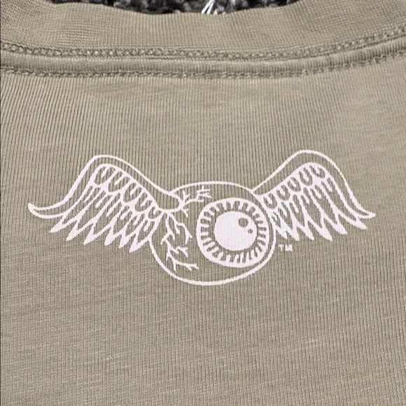 Von Dutch Sage Green Logo Tee - Picture 3 of 12